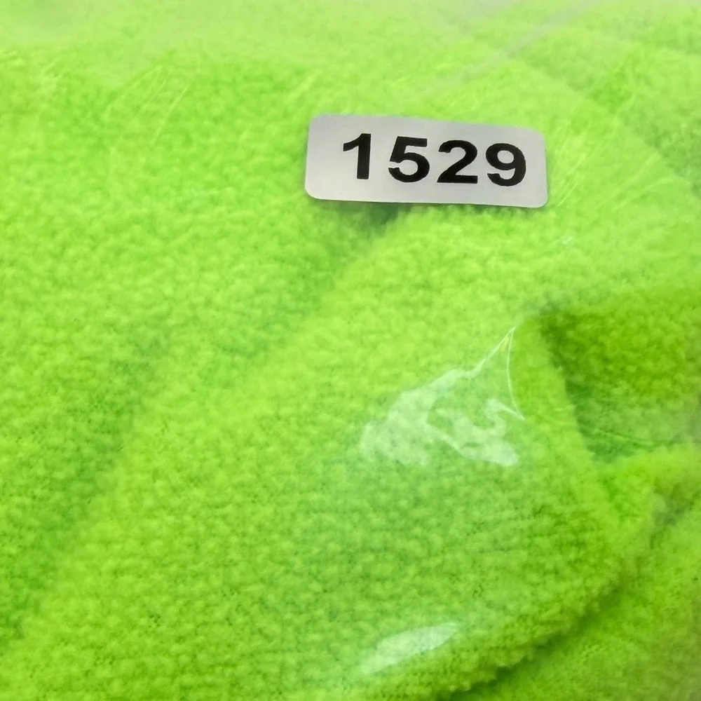 The North Face Mens TKA Glacier Quarter Zip Fleece Neon Lime Green Size M CUA3